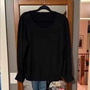 Elegant Black Women's Top